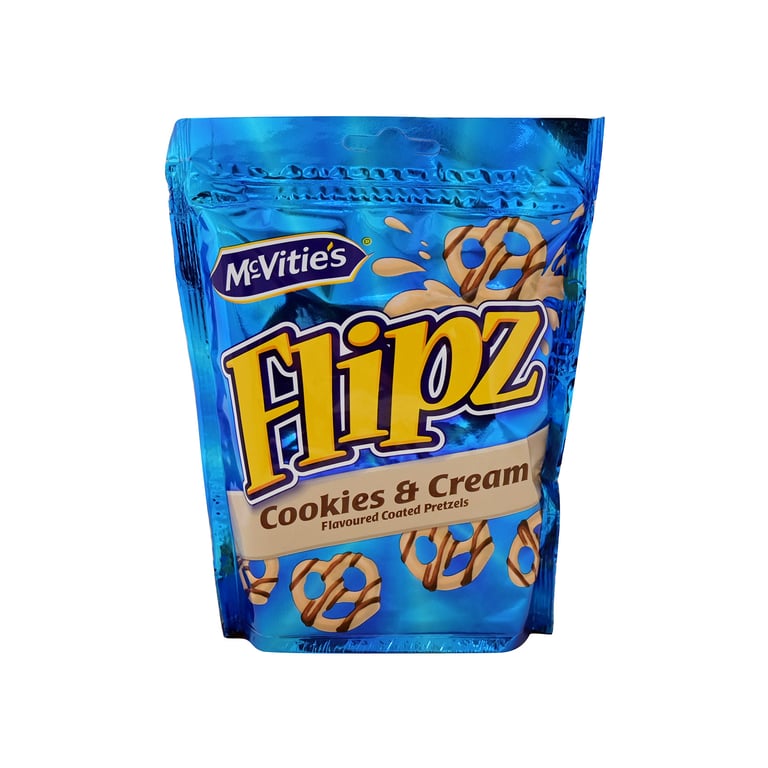 McVities Flipz Cookies & Cream 90g