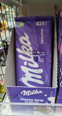 Milka Alpine Milk Chocolate 100g