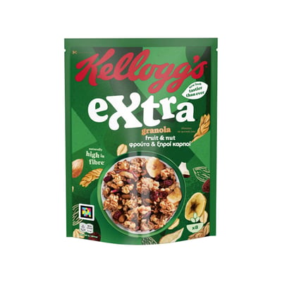 Kellogg's Extra Fruit & Nut Cereal 400gr