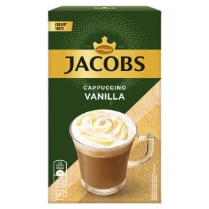 Jacobs Cappuccino Vanilla Sachets 8pcs