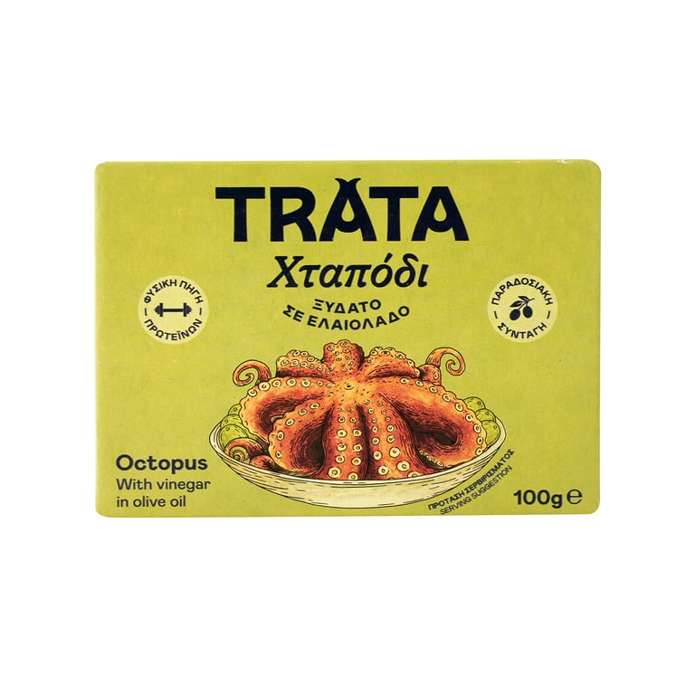 Trata Octopus in Vinegar and Olive Oil 100g