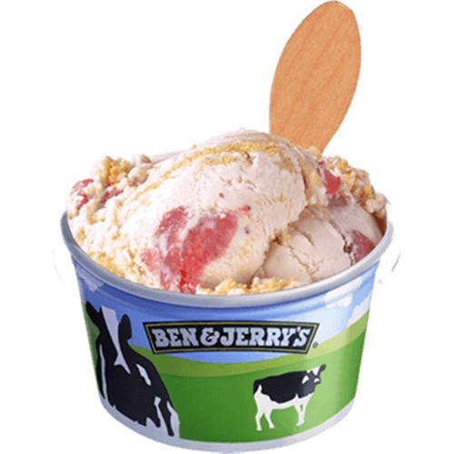 Ben & Jerry's Strawberry Cheesecake Ice Cream 100ml