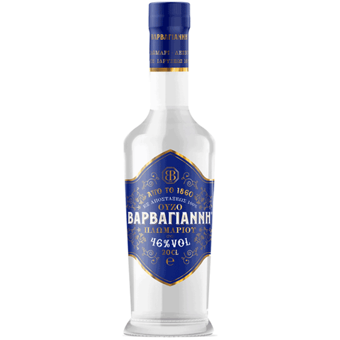Βαρβαγιάννη Blue Ouzo 700ml