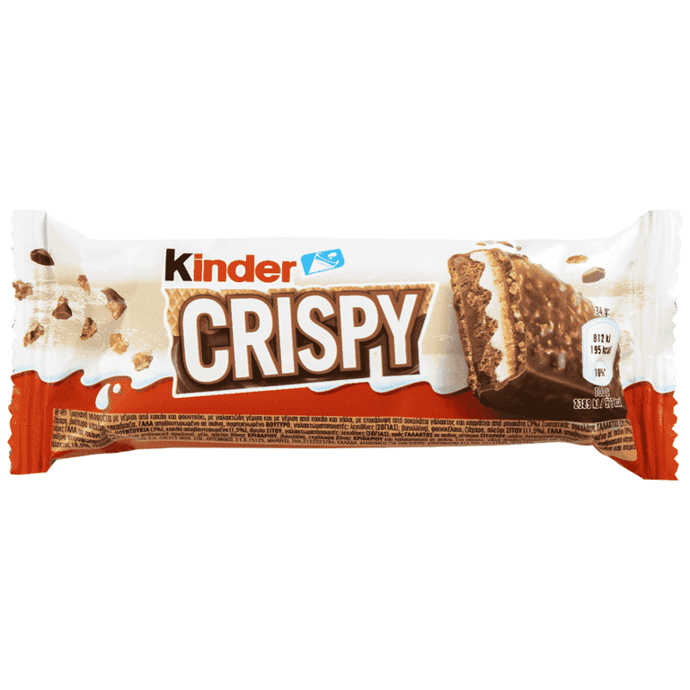 Kinder Crispy Wafer Milk and Praline 34g