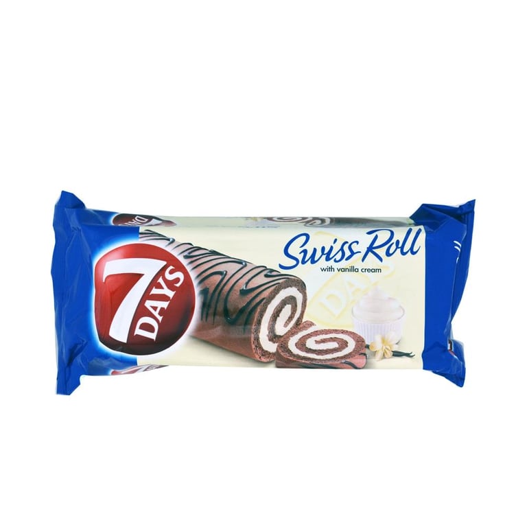 7D Swiss Roll Vanilla 200g