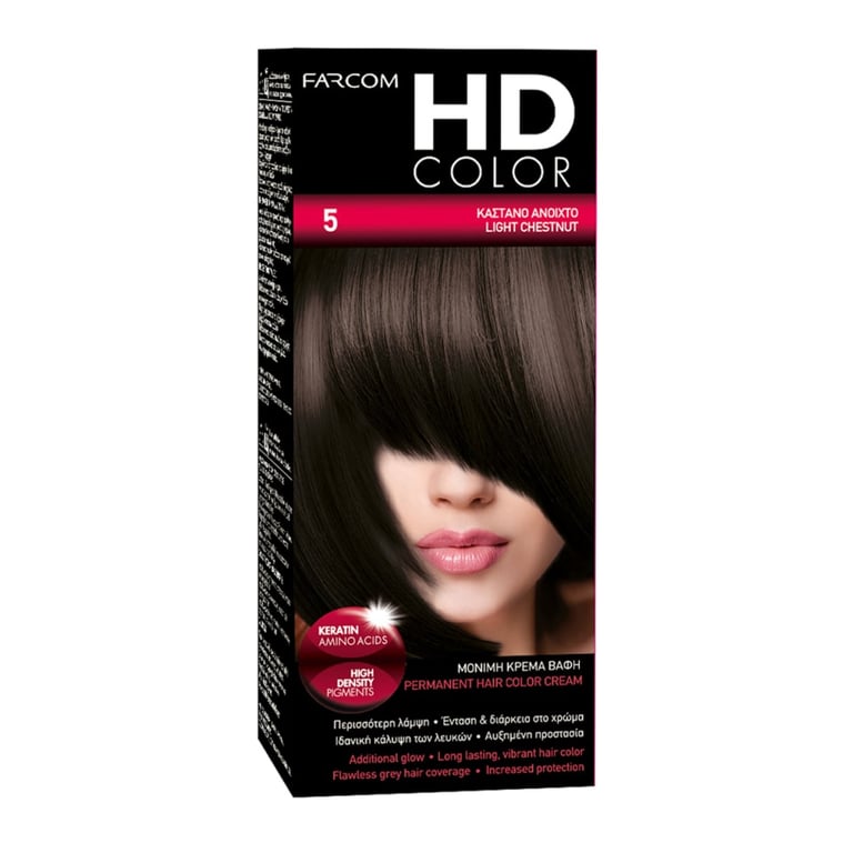 HD Hair Color N.5 Light Brown 60ml