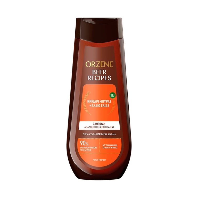 Orzene Beer Shampoo Dry Damaged Hair 400ml