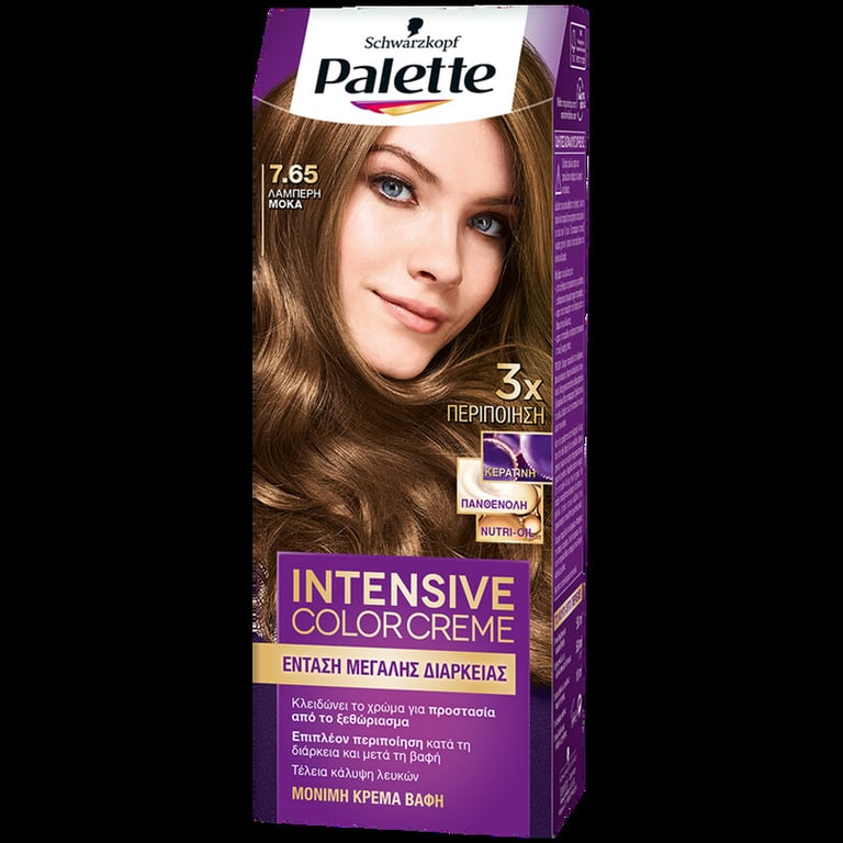 Palette Hair Dye ICC 7.65 Shiny Mocha 50ml