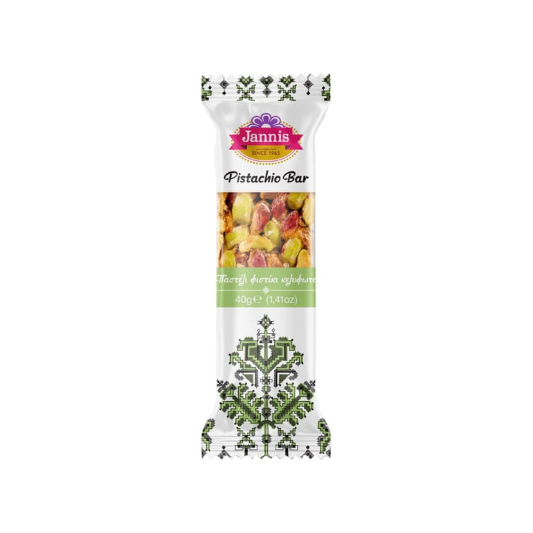 Jannis Pistachio Pasteli Gluten Free