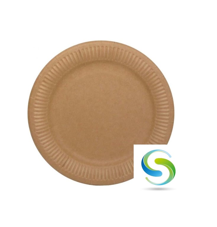 Tessera Paper Plates 18cm 10 Pieces