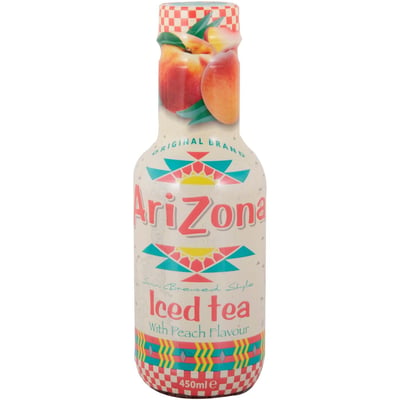 Arizona Black Tea Peach 450ml