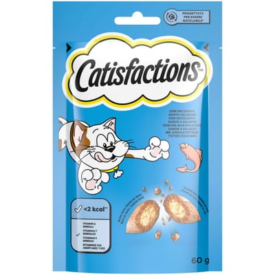 Catisfactions Salmon Treats 60g