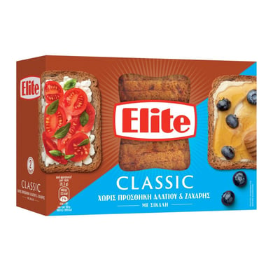 Elite Rye Rusks 180g