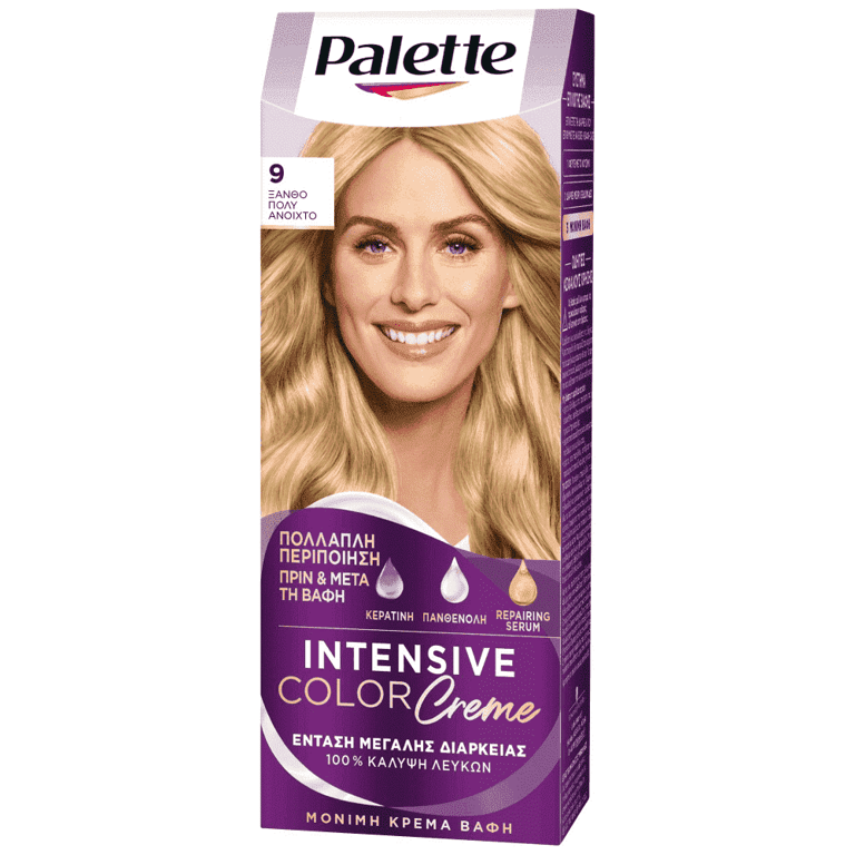 Palette Hair Dye N.9 Very Light Blonde 50ml