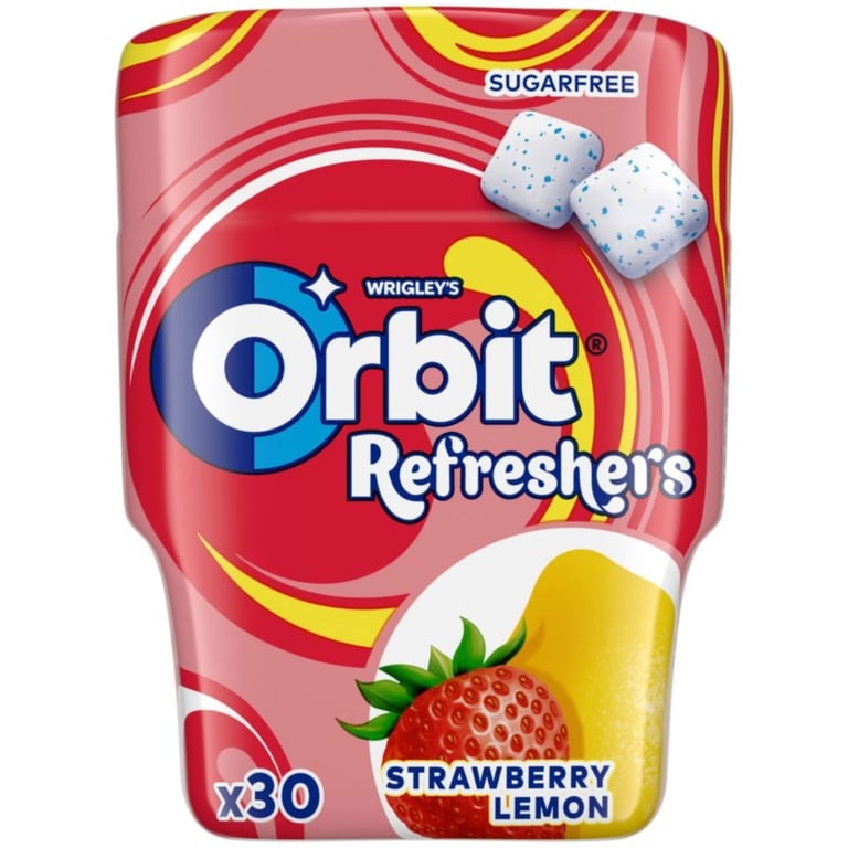 Orbit Strawberry Sugar-free Gum Dragee