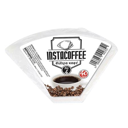Instacoffee Coffee Filters no.4 40pcs