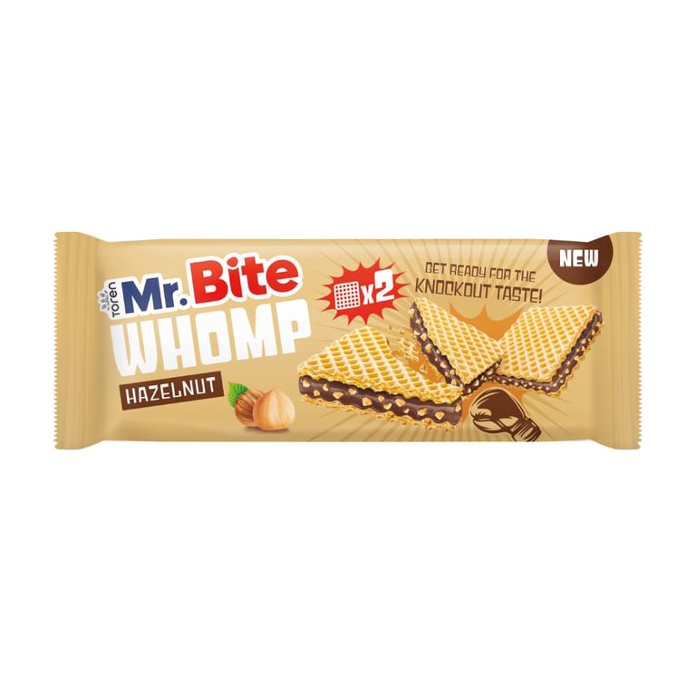 MR.BITE Wafer with Hazelnut Cream 38g