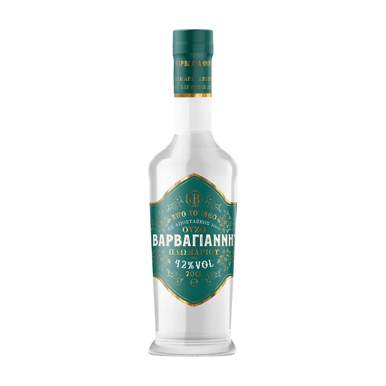 Βαρβαγιάννη Green Ouzo 42% 200ml
