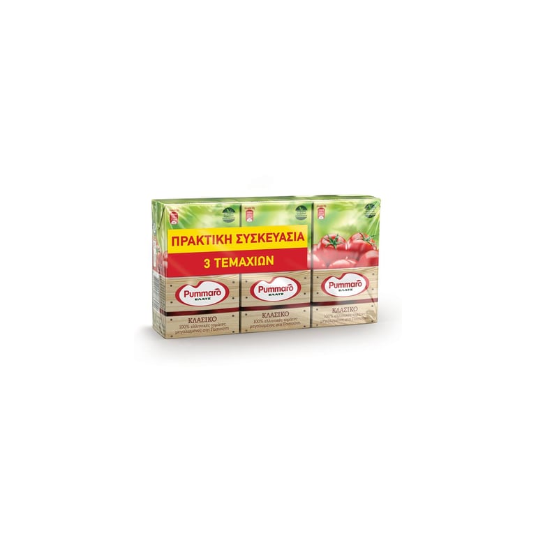 Pummaro Tomato Passata Classic 250g x3