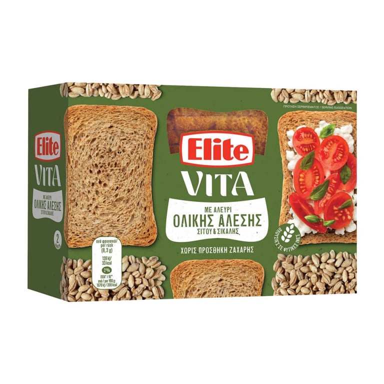 Elite Wholemeal Rusks 180g