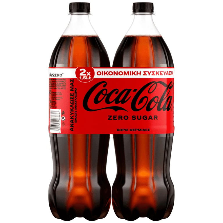 Coca Cola Zero 1.5L x2