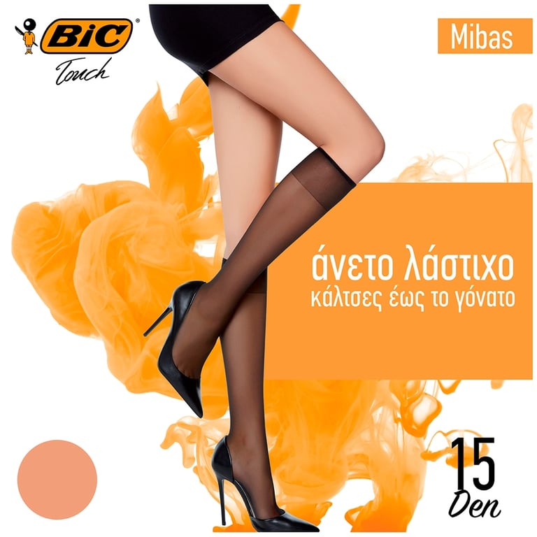 BIC 15D Tights Honey Large