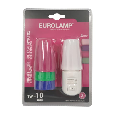 Eurolamp LED Night Light with Switch 1W