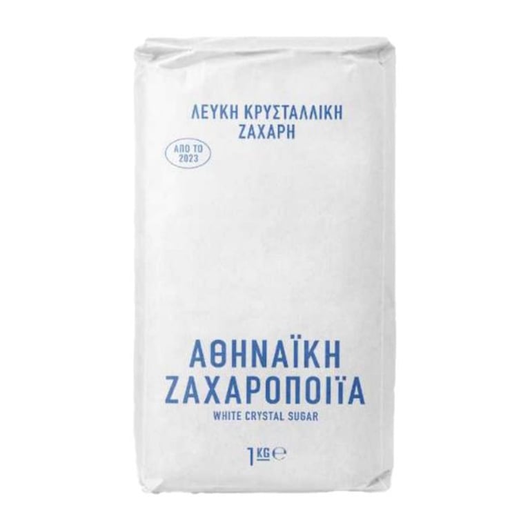 Αθηναϊκή White Crystal Sugar 1kg