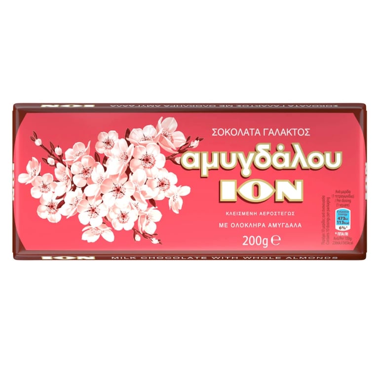 ΙΟΝ Almond Chocolate 200g