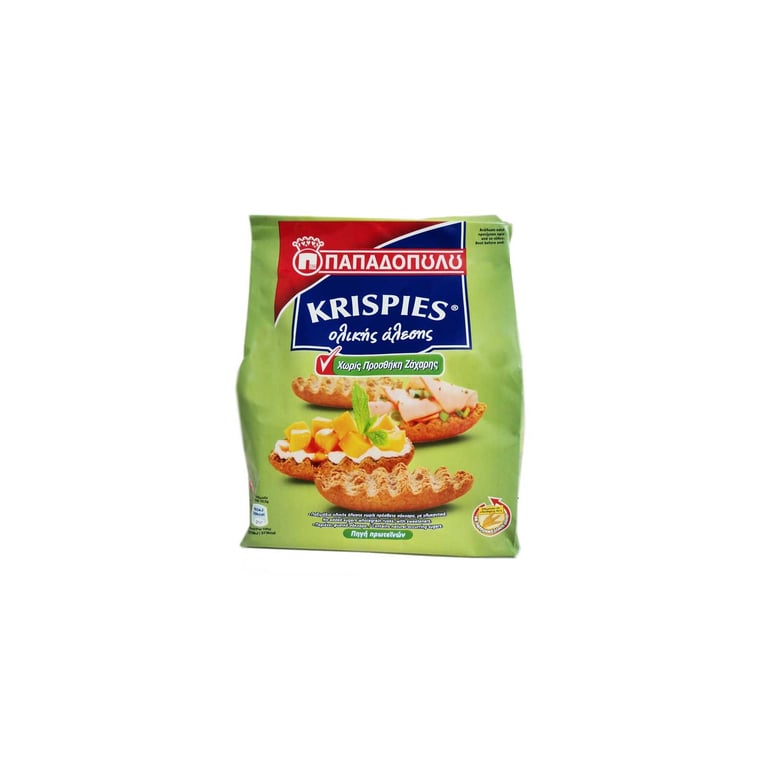 Παπαδοπούλου Sugar-free Krispies 200gr