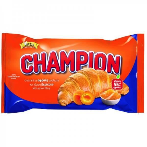 T.CHAMPION Crois Βερικοκο 70γρ *20