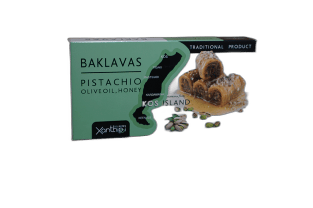 Xanthippi Aegina Pistachio Baklava 220g