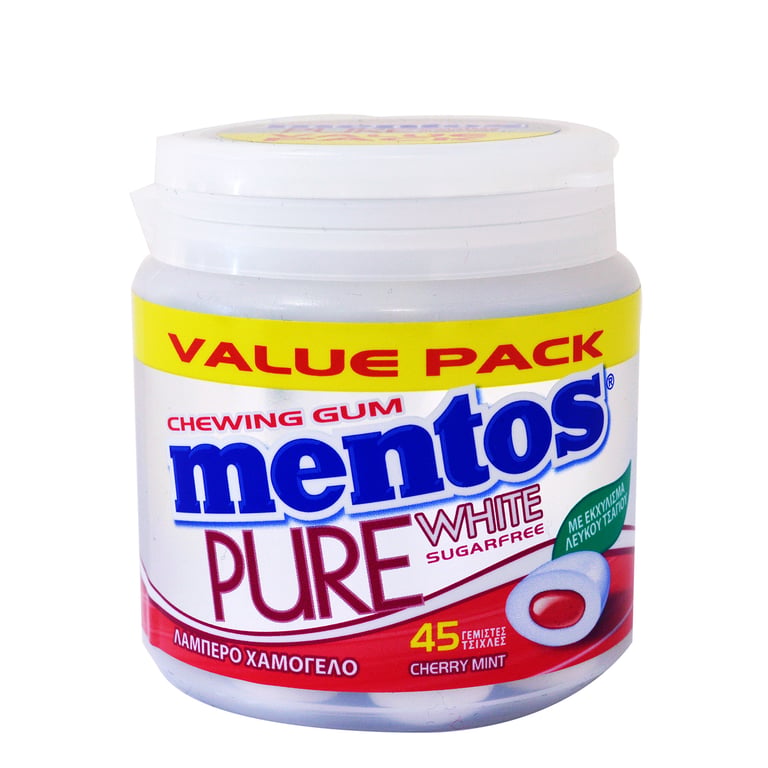 Mentos White Cherry 90g