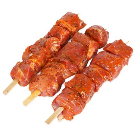 Marinated Pork Souvlaki Frozen 600g
