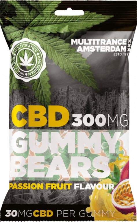 Multitrance Hempy Gummy Bears Passion Fruit
