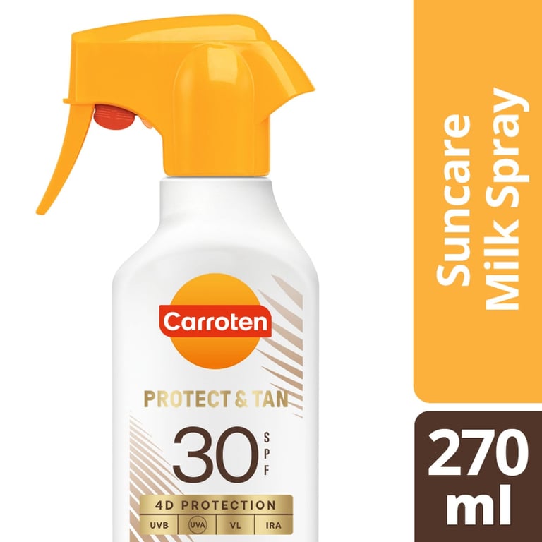Carroten Milk Trigger Tan & Protect SPF30 270ml