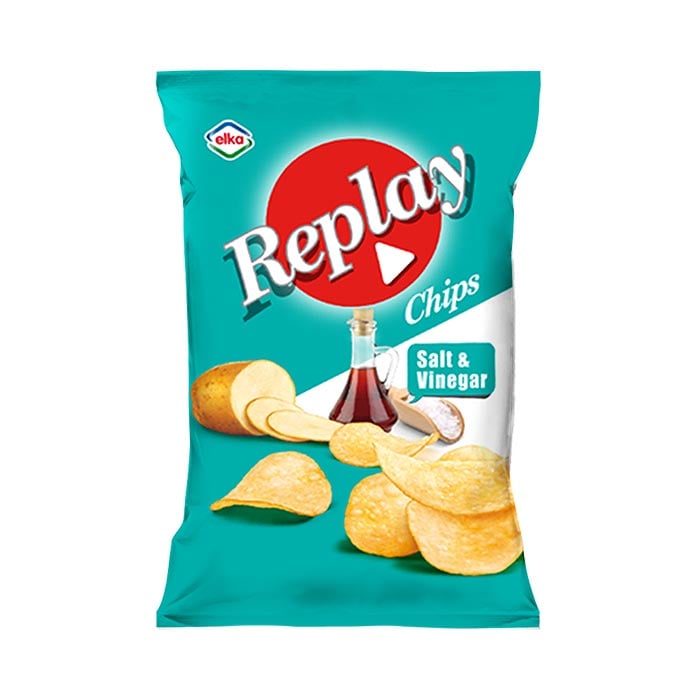 Replay Vinegar Chips 75g