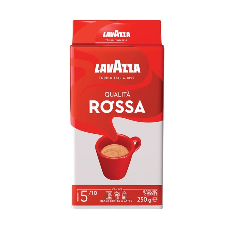 Lavazza Espresso Qualita Rossa Coffee 250G
