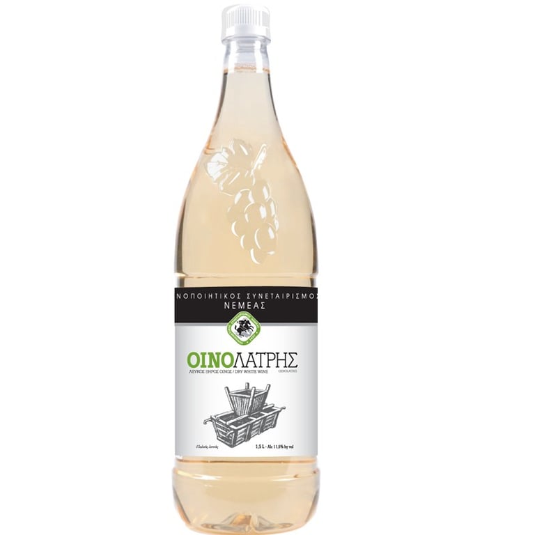 Οινολάτρης Oinolatris White Dry Wine 1.5L