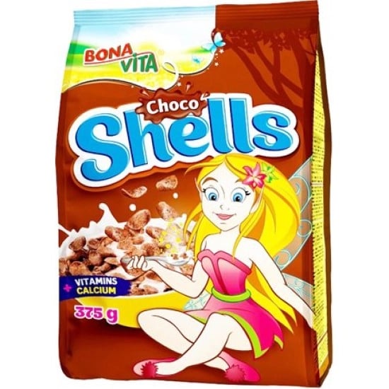 Bonavita Chocolate Shells 375g