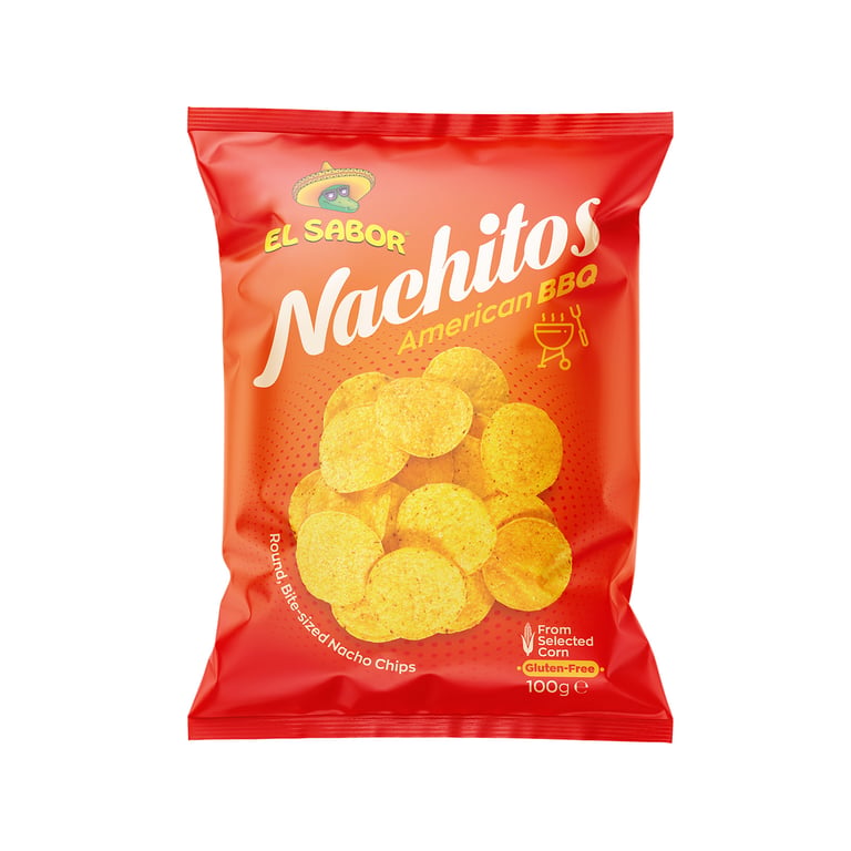 El Sabor Nachitos American BBQ 100g