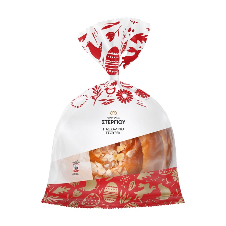 Στεργιου 500G Τσουρεκι Πασχαλινο