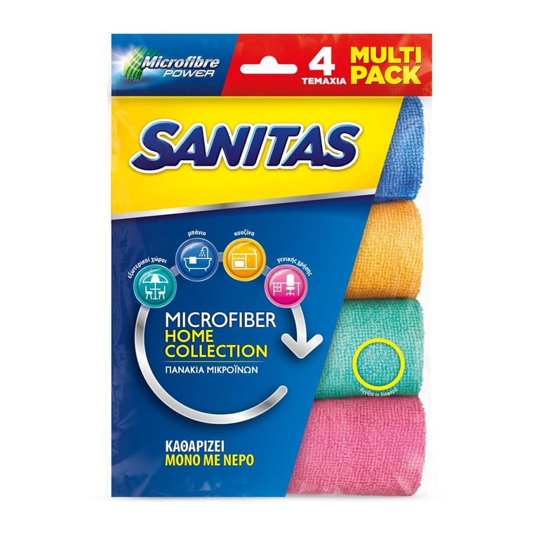Sanitas 4-ΤΜΧ Πανι Μικροινων Home Color
