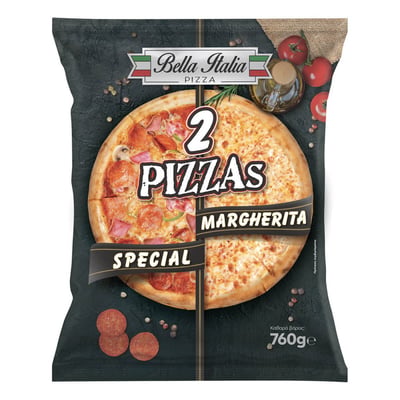 Bella Italia Margherita & Special Pizza 760g