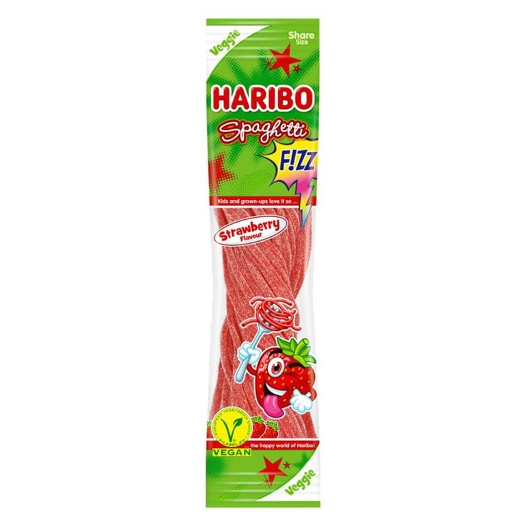 Haribo Spaghetti Strawberry Gummies 200g