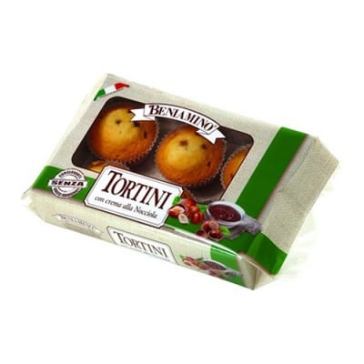 Beniamino Hazelnut Tortini Cakes 250g