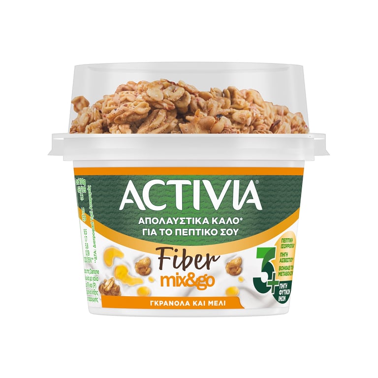 Danone Activia Fiber Granola Honey 165g