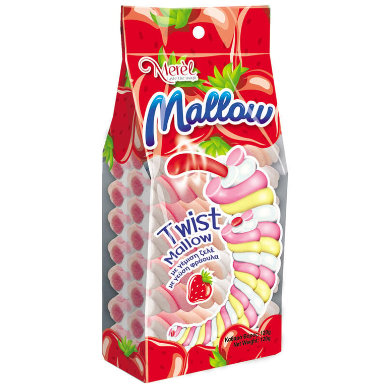 Merel Twist Marsmallow ΜΕ Γεμιση 120ΓΡ