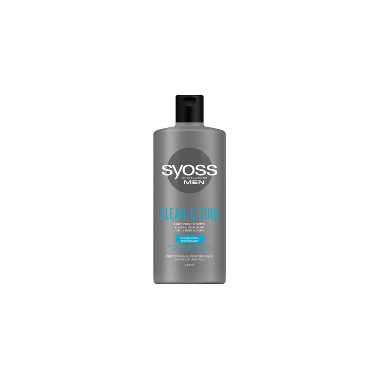 Syoss Shampoo Men Clean Cool 440ml