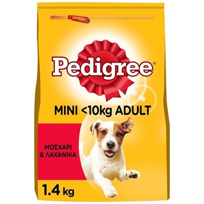Pedigree Mini Adult Beef & Vegetables 1.4kg